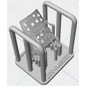   Art Scale - 1/48 A6M Zero Seat Early with starting handle - ASK 3D Print