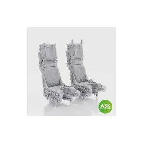   Art Scale - SJU-17 Ejection Seat excluding seat belts - 2 pc. recommended for F-14D Tomcat - Tamiya