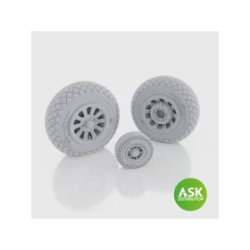 Art Scale - P-51D Mustang - wheels for Eduard