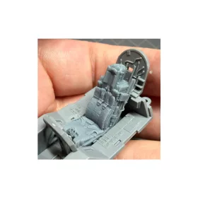   Art Scale - ACES II Ejection Seats with seat belts (2pcs) - Rec. for F-16I SUFA – GWH kit