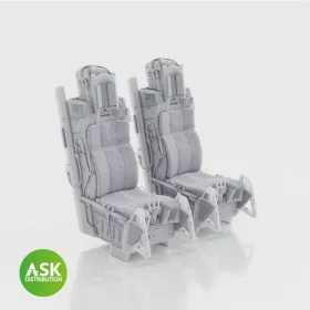   Art Scale - ACES II Ejection Seats excluding seat belts (2pcs) - F-16I SUFA for GWH