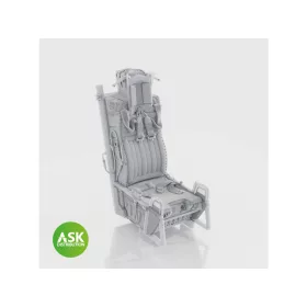   Art Scale - A-10 Ejection Seat ACES II with seat belts - recommended for GWH kit