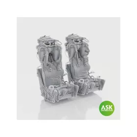   Art Scale - F-4 Phantom Ejection Seats - M.B. MK.H-7 with seat belts (2pcs)  rec. for Tamiya kit