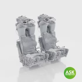   Art Scale - F-4 Phantom II ejection seat M.B. MK.H-7 excluding seat belts, 2pcs, rec. for Meng