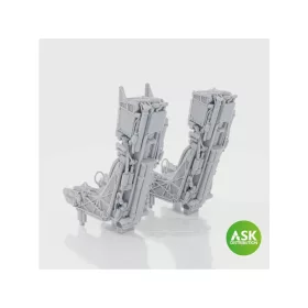   Art Scale - SJU-17 ejection seats excluding seat belts 2 pcs rec. for F-14D - 3D print for Tamiya