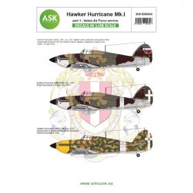   Art Scale - 1/48 Hawker Hurricane Mk.I part 1 - Italian / Jugoslavian AF