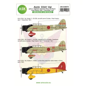   Art Scale - 1/48 Aichi D3A1 Val part 2 - Pearl harbor raid, 7. December 1941