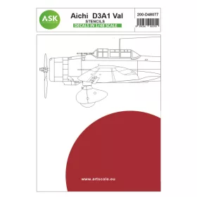 Art Scale - 1/48 Aichi D3A1 Val - Stencils