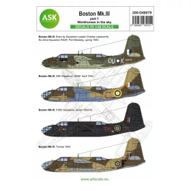   Art Scale - 1/48 Boston MK.III part 1 - Workhorses in the sky