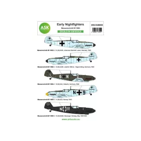   Art Scale - Messerschmitt Bf 109D (very) Early Nightfighterspart 1