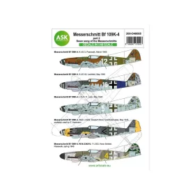   Art Scale - Messerschmitt Bf 109K-4 part 2Swang song of the Messerschmitts