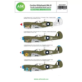  Art Scale - 1/72 Curtiss Kittyhawk Mk.IV Pacific battlefield RAAF part II