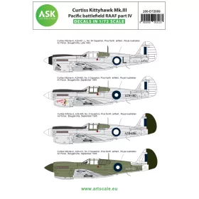   Art Scale - 1/72 Curtiss Kittyhawk Mk.III Pacific battlefield RAAF part IV