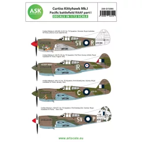   Art Scale - Curtiss Kittyhawk MK.I Pacific battlefield RAAF 1942-1944 part I