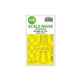   Art Scale - Bf 109G-14 double-sided express fit and self adhesive mask for SWS Zoukei - Mura