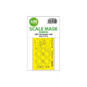   Art Scale - F4U-1A Corsair one-sided fit and self adhesive express mask for Magic Factory