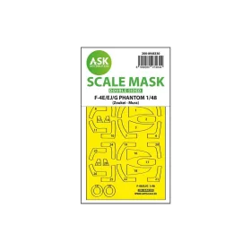   Art Scale - F-4E/EJ/G Phantom double-sided fit and self adhesive express mask for Zoukei-Mura
