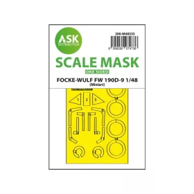 Art Scale - Fw 190D one-sided express fit mask for MINIART