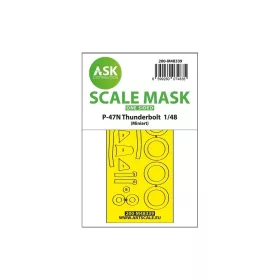   Art Scale - P-47N Thunderbolt one-sided express fit mask for MINIART