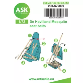 Art Scale - Mosquito - 3D printed decals by ASK