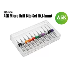 Art Scale - ASK Micro Drill Bits Set (0,1-1mm)