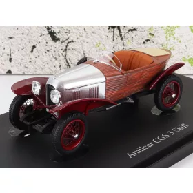 Autocult - AMILCAR CGS 3 SKIFF FRANCE 1925 SILVER RED