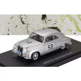   Autocult - DKW F91 SPORTWAGEN BRAND N 58 RALLY SEMPERIT GERMANY 1954 SILVER