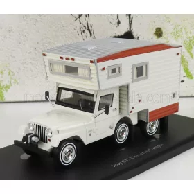 Autocult - JEEP CJ5 UNIVERSAL CAMPER USA 1969 WHITE RED