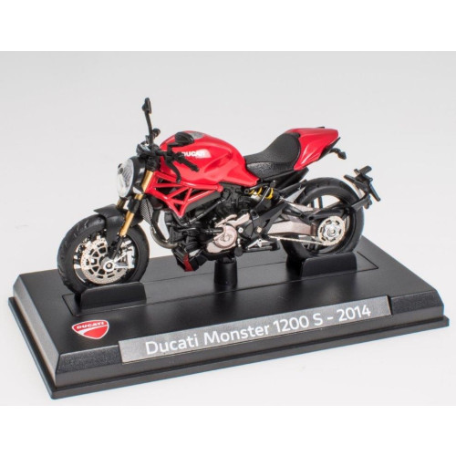 Atlas - 1:24 Ducati Monster 1200 S - 2014 By Hachette