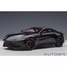   Autoart - 1:18 Aston Martin Vantage 2019 (Jet Black) (Composite Model/Full Openings)