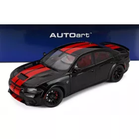   Autoart - DODGE CHARGER HELLCAT REDEYE JAILBREAK COUPE 2023 PITCH BLACK