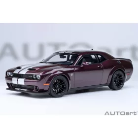   Autoart - Dodge Challenger SRT Jailbreak 2022 (Hellraisin/Purple) (composite model/full openings) with silver stripes