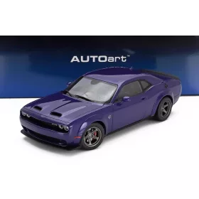 Autoart - DODGE CHALLENGER SRT SUPER STOCK COUPE 2023 PURPLE