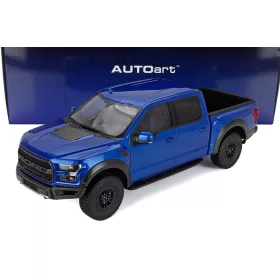   Autoart - FORD USA F-150 RAPTOR PICK-UP DOUBLE CABINE 2019 BLUE