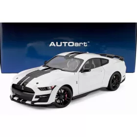   Autoart - FORD USA MUSTANG SHELBY GT500 COUPE 2023 OXFORD WHITE