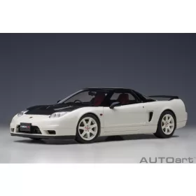   Autoart - 1:18 Honda Nsx-R (Na2) 2019 (Championship White/Black Carbon Fiber Version)(Composite Model/2 Doors And Front/Rear Bonnets Openings)