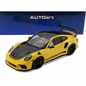   Autoart - PORSCHE 911 991-2 GT3 RS COUPE WEISSACH PACKAGE 2017 RACING YELLOW