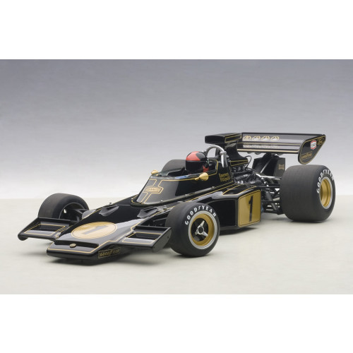 Autoart - 1:18 Lotus 72  E 1973 Fittipaldi #1 (With Driver Figurine Fitted) (Composite Model/No Openings)