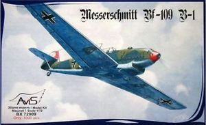 Avis - Me Bf-109 B-1 WWII German fighter