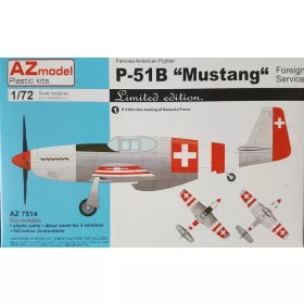 AZ Model - 1/72 P-51B Mustang Foreign