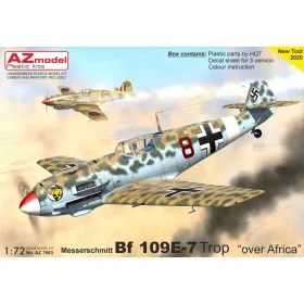 AZ Model - 1/72 Bf 109E-7  Over Africa 