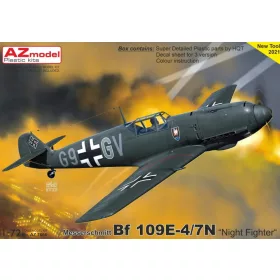 AZ Model - 1/72 Bf 109E-4/7N  Night Fighter 