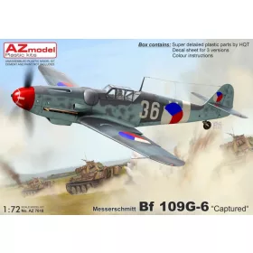 AZ Model - 1/72 Bf 109G-6  Captured 