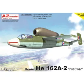 AZ Model - 1/72 Heinkel He 162A-2  Post war 