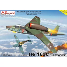 AZ Model - 1/72 Heinkel He 162C  Salamander 