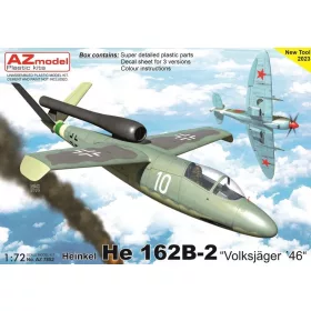 AZ Model - 1/72 Heinkel He 162B-2  Volksj ger 46 