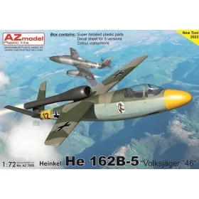 AZ Model - 1/72 Heinkel He 162B-5  Volksj ger 46 