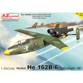 AZ Model - 1/72 Heinkel He 162B-6  Volksj ger 46 