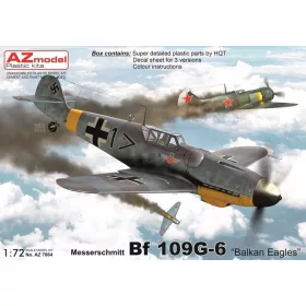 AZ Model - 1/72 Bf 109G-6  Balkan Eagles 