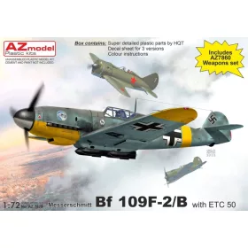 AZ Model - 1/72 Bf 109F-2 B with ETC 50